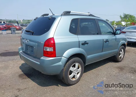 2007 Hyundai Tucson Gls from USA, damaged, VIN KM8JM12B27U647396